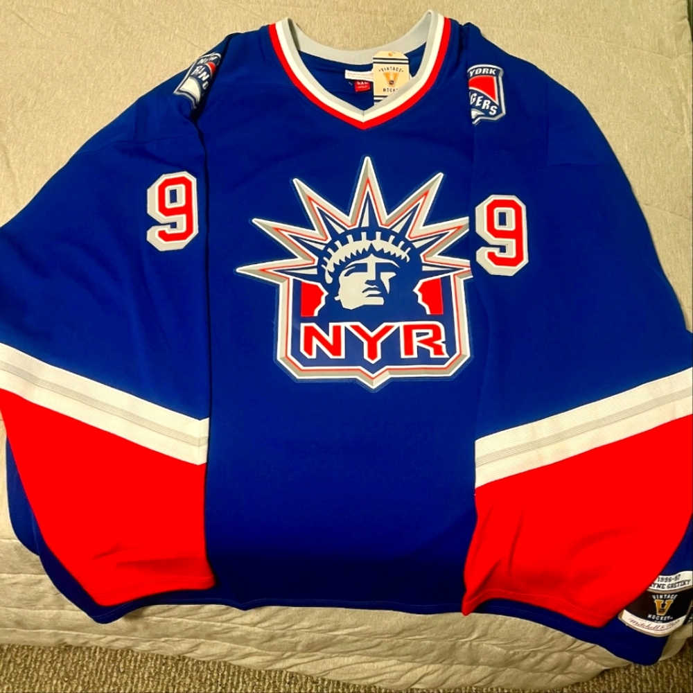 NY Rangers Gretzky Jersey